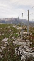 Bagate (724m) tontorra, postontzia eta erpin geodesikoa