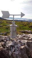 Ontzanburu (1281m) tontorreko postontzia