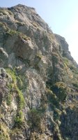 Erroilbide (837m) azpitik inguratzen