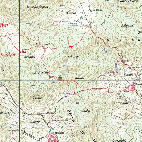 MAPA: Ernaitzu eta Ireber