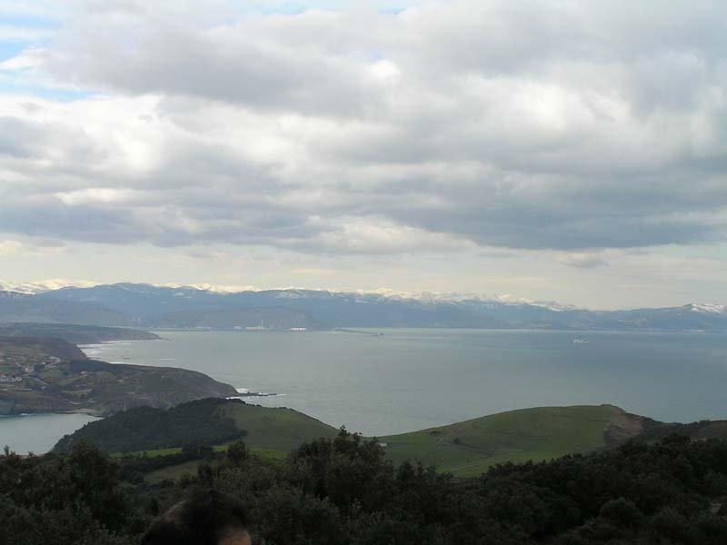 Vista hacia Castro