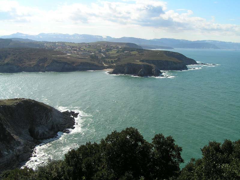 Vista hacia Barrika