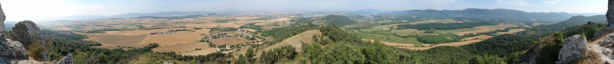 Gebarako muinoak eskaintzen duen bista