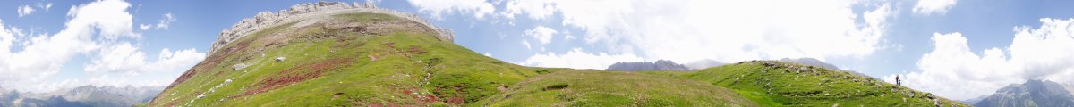 Hego-mendebaldetik 360ºtako ikuspegia