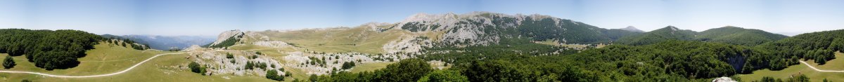 Tontorretik 360ºtako ikuspegia