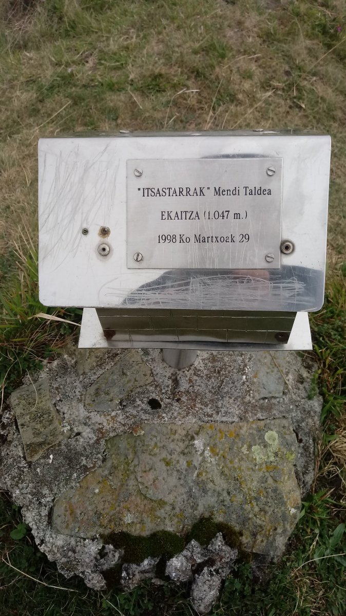 Ekaitza (1046m) postontzia