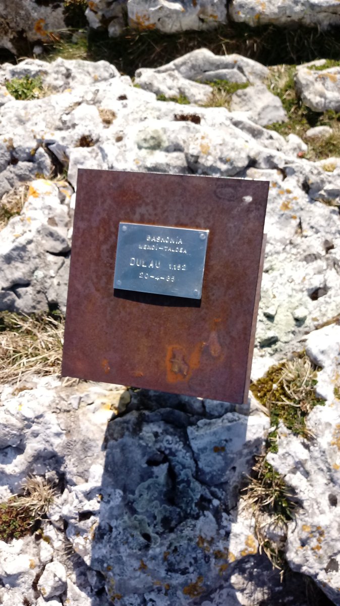 Dulau Atxa (1152m) postontzia