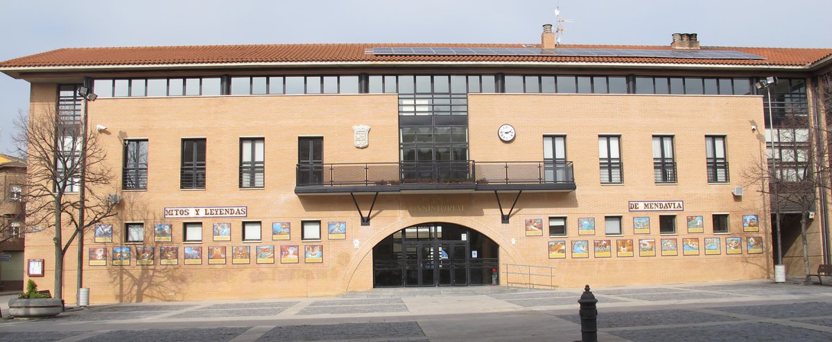 Udaletxea, Mendabia